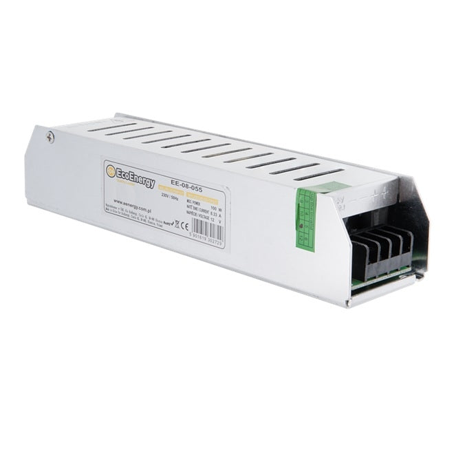 12V 8,33A Voeding Compact IP20 100W 12V 8,33A Voeding Compact IP20 100W